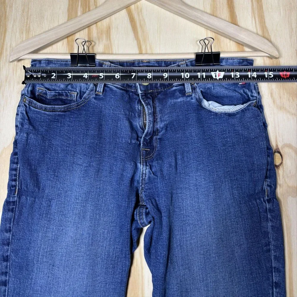 Tommy Hilfiger Jeans Boys 6 Blue Straight Leg Stretch Denim Classic Fit